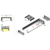 LED juostos profilis WIDE24 G/W, neanoduotas aliuminis, 2m