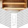 VEVOR 20 dalių 1 m U formos LED aliuminio profilis