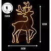 LED Kalėdinis elnias 92 cm
