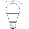 LED lemputė LED DUO CLICK DIM CLASSIC A 60 8 W/2700K E27