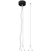 LED linijinio šviestuvo LINEAR INDIVILED pakabinimo rinkinys, juodas
