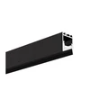 LED paviršinis/pakabinamas profilis PDS-ZMG, juodai anoduotas, 3m