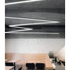 LED paviršinis profilis 3035-O, anoduoto sidabro sp., 3m