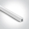 LED paviršinis profilis, baltas, 2m, 7901/W