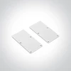 LED paviršinis profilis, baltas, 2m, 7910/W