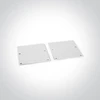 LED paviršinis profilis, baltas, 2m, 7910A/W