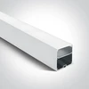 LED paviršinis profilis, baltas, 2m, 7910A/W