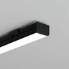 LED paviršinis profilis SILER, juodas, 2m
