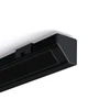 LED profilio laikiklis 45-STN, juodas