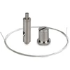 LED profilio pakabinimo rinkinys RD-1, sidabro sp.