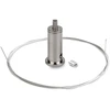 LED profilio pakabinimo rinkinys RG-1, sidabro sp.