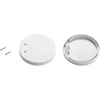 LED profilio užbaigimai TUBE, balti, 2vnt.