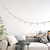 Elektrinė girlianda DecoKing Crystalball LED, 10 vnt.