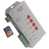 LED skaitmeninės juostos valdiklis, DC5V/7.5-24V, su SD atminties kortele, max 16 programų