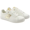 Lee Cooper Moteriški batai balti ir auksiniai LCW-26-31-4365LA