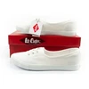 Lee Cooper moteriški sportinio stiliaus balti laisvalaikio bateliai tipo "slip-on"