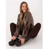 Leginsy-D93050Z62285A-ciemny ruda