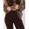 Leginsy-D93050Z62285A-ciemny ruda