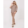 Leginsy-RV-LG-9873.78-ciemny bezowy
