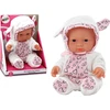 Lėlė kūdikis Lean Toys su gobtuvu, 21 cm