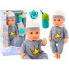 Lean Toys Lėlė kūdikis su garsais ir priedais