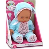 Lean Toys Maža lėlė su mėlynais drabužiais, skrybėle ir ausimis