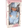 Lėlė kūdikis Lean Toys 46 cm mėlynai
