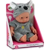 Lėlė pilka apranga Lean Toys
