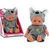 Lėlė pilka apranga Lean Toys