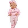Kūdikis lėlė Lean Toys su judančiomis galūnėmis, 39 cm