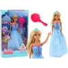 Lean Toys Anlily undinėlė princesė su mėlyna suknele ir šepetėliu
