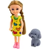 Lean Toys Lėlė su šuniuku 14.5cm