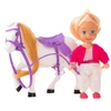 Lean Toys Žavingas lėlės ir arklio rinkinys