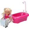 Lean Toys LĖLĖ SU VONIA IR ŠUNIUKU