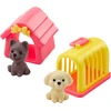 Lean Toys Lėlė su Šuniuku, Būdele ir Nešykle