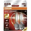 Osram Lemputė (2 vnt. rinkinys) D4S 42V 35W P32D-5 XENARC NIGHT BREAKER 220, balta 4500K