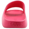 Levi's Wendy moteriškos koralinės spalvos šlepetės per pirštą VWEN0011S-0494