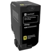 Lexmark 74C2HYE tonerio kasetė Originalus Geltona 1 vnt