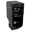 „Lexmark“ dažų kasetė 74C20C0, žydra