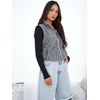 Liemenė moterims-CS-KZ-BT1031.00-ciemny pilka