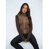 Liemenė moterims-CS-KZ-BT1031.00-ciemny bezowy