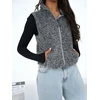 Liemenė moterims-CS-KZ-BT1031.00-ciemny pilka