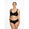 Liemenėlė juoda be lankelių patogi Jelly Bra Comfort