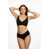 Liemenėlė moterims juoda Jelly Bra