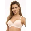 Liemenėlė push-up elegantiška nėriniuota