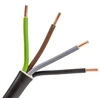 Lietkabelis CYKY 5x2.5 mm2 juodas jėgos kabelis (100m, 450/750V)