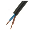 Lietkabelis OMY kabelis 2x1.0mm2 (juodas, 100m)