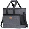 Lifewit izoliuotas pietų krepšys 20 l, sulankstomas, bordo, LF233125