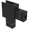 Linijinės sistemos EASY LINK bėgelio L formos sujungimas, juodas, K1002340N