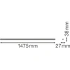 Lubinis šviestuvas Ledvance Linijinis šviestuvas COMPACT BATTEN 1500 25 W 4000 K